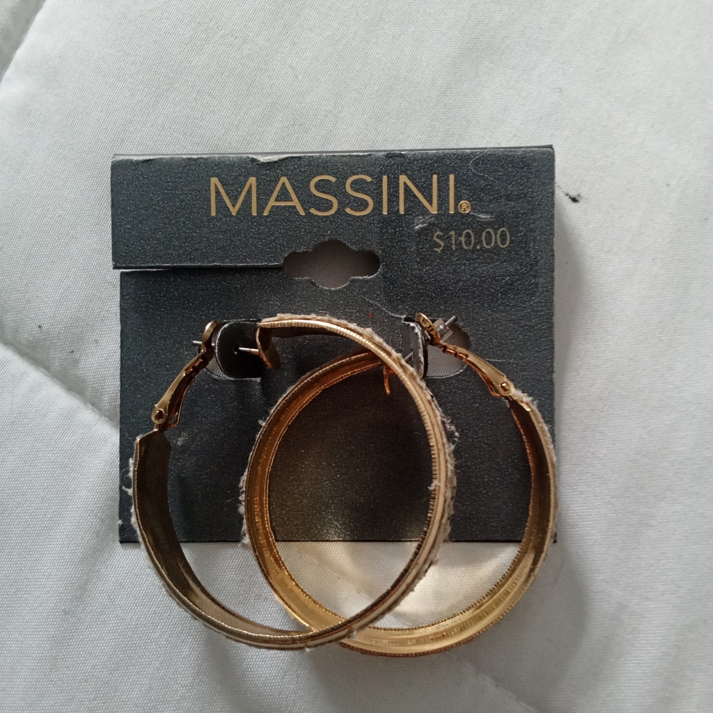 Massini Gold Hoop Earrings